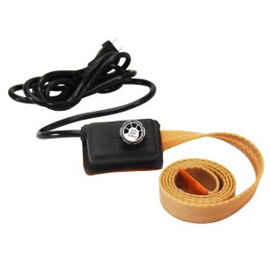10ft 120v 0.5 Silicone Rubber Heating Tape - 120 Degree Thermostat